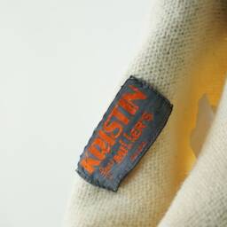 Christmas Stocking Felt Felted Wool Kristin For Miller's Ooak Horse Western Off White Purple Blue Recycled Repurposed Upcycled 745 - thumbnail 4