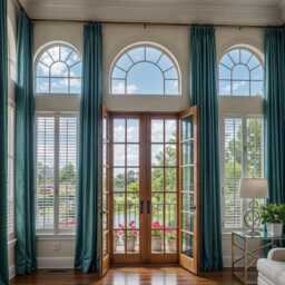 Extra Long Velvet Curtain, High Ceiling Curtain, Custom Drapes, Luxury Curtains For Living Room & Bedroom - thumbnail 2