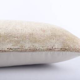 Handmade Turkish Kilim Lumbar Pillow Cover Wool Cushion - 16x24 - thumbnail 4