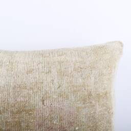 Handmade Turkish Kilim Lumbar Pillow Cover Wool Cushion - 16x24 - thumbnail 3