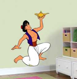Aladdin Wall Sticker Room Decorations Removable Vinyl Decal Home Decor Art Mural For Kids - thumbnail 1