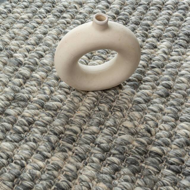 Hand Woven Chunky Braided Knitted, Modern Style Wool Area Indoor Rug. Entryway Or Runner Customisation Available - The Rug Baket - image 1