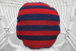Designer Pillows, Kilim Pillow Covers, Turkish Pillow, 16x16 Pink Cushion Case, Round Ikat 151