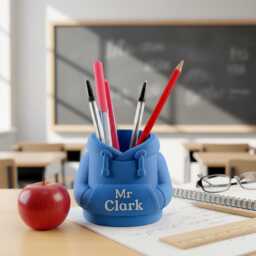 Teacher - Mr Hoodie Pen Holder - thumbnail 3
