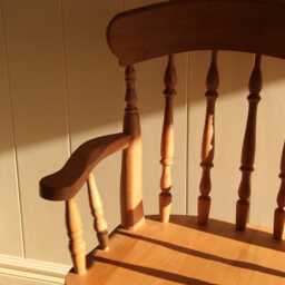 Farmhouse Carver Spindle Back Kitchen Dining Chair - thumbnail 3