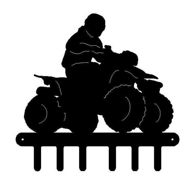 Four Wheeler Rider Leash Key Holder - [4500003] - image 1