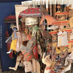 Indian Miniature Paintings . A Stunning Unique Book Sculpture - thumbnail 3