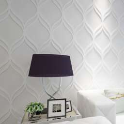 3D Wall Panels - Paneling Panele Decorative Mid Century Modern Interlaced Skuent3Dp - thumbnail 1