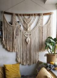 Large Macrame Wall Hanging, Boho Chic Decor