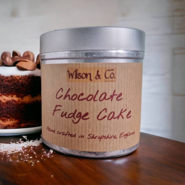Chocolate Fudge Cake Scented Candle 230G Handmade Autumn - image 1