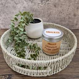 Chocolate Fudge Cake Scented Candle 230G Handmade Autumn - thumbnail 2
