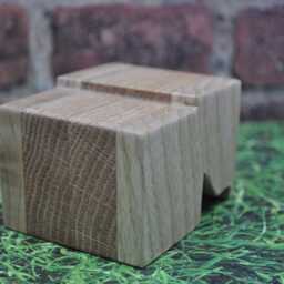 Unique Keepsake Box - Sculpted Ash & Oak W/Ebony-stained Poplar Pulls Wood Decoration Jewelry Ring Earrings Presentation Love - thumbnail 2
