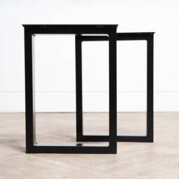 Square Industrial Steel Bench Legs - Pair - thumbnail 3