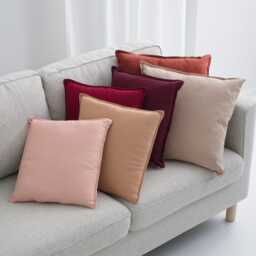 Soft Washed Cushioncase, Pure Linen Pillow Cover Zipper, Bed Cushioncover With Zip, Couch Or Sofa Pillowcase, Color Softened Throw - thumbnail 3