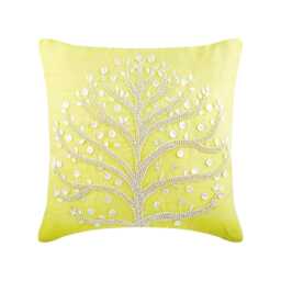 "Handmade Yellow Pillow Case 24""x24""/26""x26"