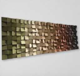 Wood Wall Art - Living Room Decor Acoustic Panel