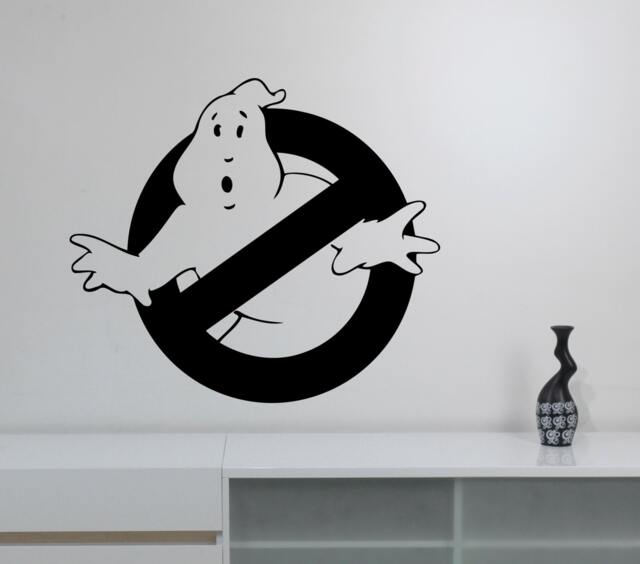 Ghostbusters Logo Sticker Vinyl Wall Decal Movie Art Decorations For Home Housewares Kids Living Room Bedroom Decor Ghs1 - image 1