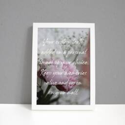 Custom Text On Your Personal Image, Quote Print, Own Photo Wall Art, Signs, Personalised Gift, Gift - thumbnail 2