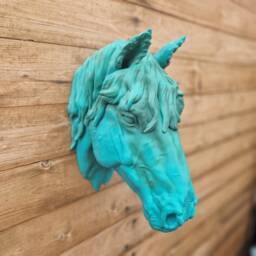 Horse Art - Animal Art 3D Printed Home Decor Wall Mount Multiple Colours Available - thumbnail 1