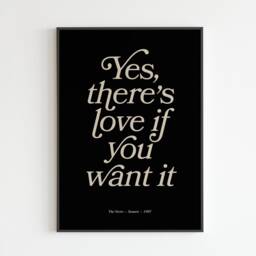 The Verve - Sonnet Lyrics Music A3 A4 A5 Wall Art Poster Print Gift - thumbnail 3