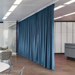 Extra Wide Velvet Curtains, Room Divider Office Curtain, Doorway Noise Reduction, Theater Drapes - thumbnail 3