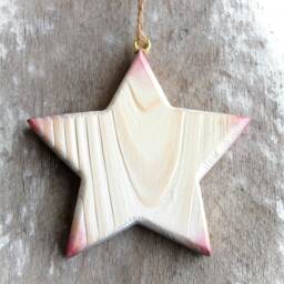Full Wooden Star Christmas Wall Window Decoration - thumbnail 3