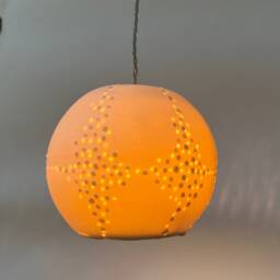 Coral, Porcelain Hanging Lamp - thumbnail 4