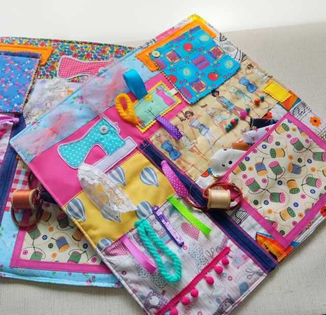 Dementia Fidget Blanket Sewing Fiddle Nana Alzheimers Seamstress Care Home Flower Pillow Dementia Activities Gift Present Elderly Muf - image 1