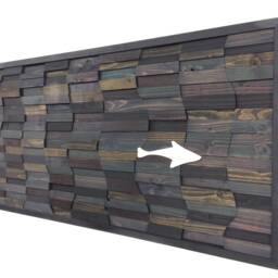 "Wood Wall Art - ""Lone Shark"" Modern Wooden Sculpture - 37""x20" - thumbnail 4