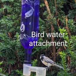 New Feeder Fireball Bottle Hummingbird Feeder - thumbnail 4