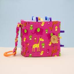 Toddler Quiet Book Montessori Sensory Toy With Fasteners - thumbnail 3