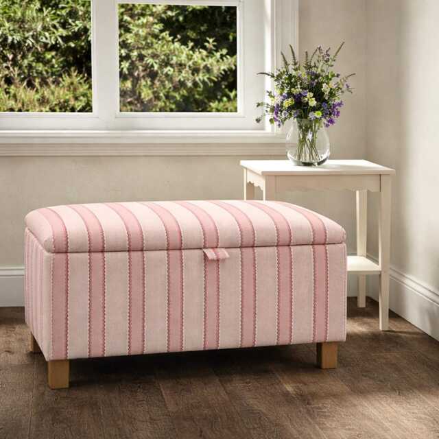 Ottoman in Linwood Croquet - image 1