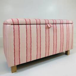 Ottoman in Linwood Croquet - thumbnail 2