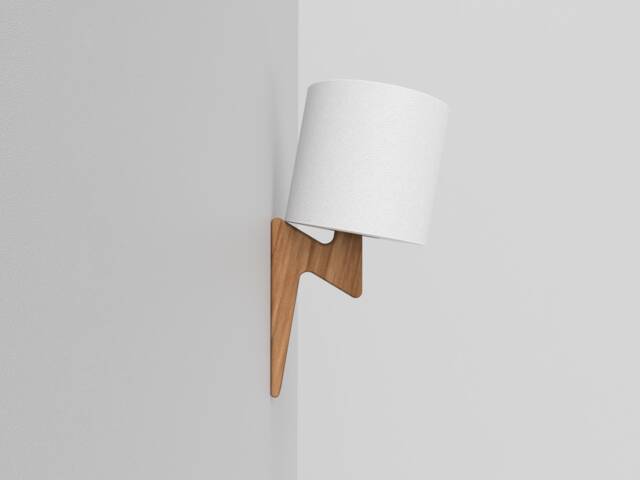 Modern Wooden Toilet Paper Holder Lightning Bolt Bathroom Decor - image 1