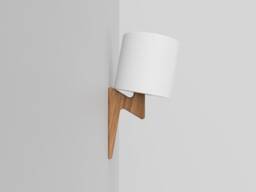 Modern Wooden Toilet Paper Holder Lightning Bolt Bathroom Decor - thumbnail 1