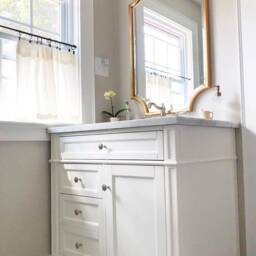 Solid Cotton Linen - Look Texture Cafe Curtains , Tier Curtains, Kitchen Bathroom Window Treatments, Farmhouse Style - thumbnail 2