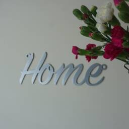 Metal Home Wall Sign, 3mm Mild Steel, Black Art - thumbnail 3