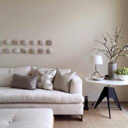 Hydrangea - Porcelain Micro Tile Ceramic Wall Sculpture - thumbnail 4