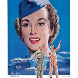 Reprint Of A Vintage Us Air Force Female Recruiting Poster - thumbnail 3
