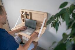 Hidaway Murphy Desk - Floating Wall