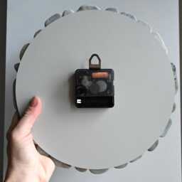 Gray Stone Mosaic Clock 10 - thumbnail 4
