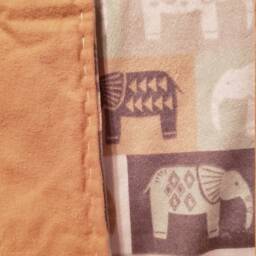 Elephant Safari Blanket - Baby Nursery Shower Gift Kids Room Toddler - thumbnail 2