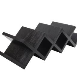 Wood Wine Rack, Tabletop Oak Rustic Lover Gift - thumbnail 3