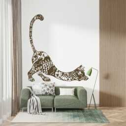 Egyptian Cat Wall Decal Ancient Egypt Decor 2647 - thumbnail 1
