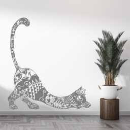 Egyptian Cat Wall Decal Ancient Egypt Decor 2647 - thumbnail 3