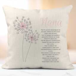 Personalised Mum Poem Cushion - Birthday & Mother's Day Gift - thumbnail 2