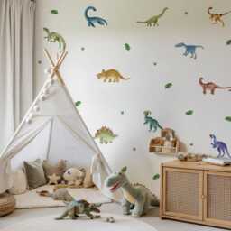 Dinosaur Adventure Nursery Wall Stickers - thumbnail 2