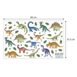 Dinosaur Adventure Nursery Wall Stickers - thumbnail 4