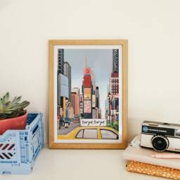 Times Square Print, Art, Poster, Art Print, New York Nyc - thumbnail 3