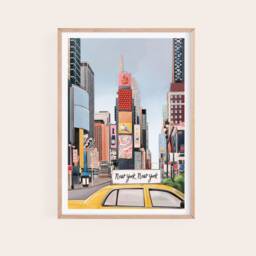 Times Square Print, Art, Poster, Art Print, New York Nyc - thumbnail 2